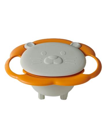 Youngwier 360 Rotatable Gyro Bowl for Toddlers | Anti-Spill & Scalding Protection - Smooth Design - Buy Online on GoSupps.com
