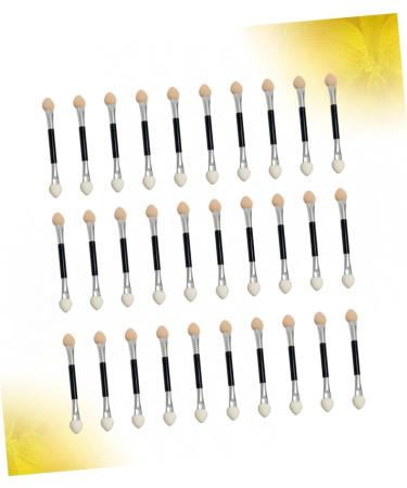 Beavorty Makeup Tools 50pcs Ladies Suits Dual Sides Eyeshadow Brush Women Eyeshadow Brush Cosmetic Brush Double Sided Miss 7.5X0.5cm As Shown - Buy Online on GoSupps.com