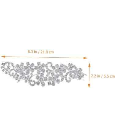 SOESFOUFU Crystal Hair Comb Wedding Hair Clip Flower Claw Clips Rhinestone Headpiece Pearl Headpiece for Wedding Bridal Hair Clip Side Pearl Hair Comb Zinc Alloy Rhinestones The Photo Bride - Buy Online on GoSupps.com