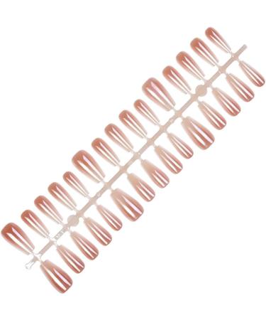 AJTUTUS French Tip Press on s Long False s Fake s Full Cover Stick on s for Women and Girls - Buy Online on GoSupps.com