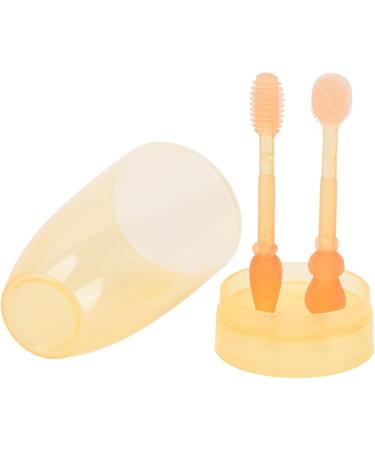 Gentle Baby Toothbrush for 0-3 Years | Soft Bristles & Cartoon Design | Liquid Silicone Material - International Shipping Available - Buy Online on GoSupps.com