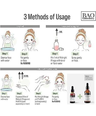 BAO Laboratory Midnight Mirage Antioxidation Facial Oil 15ml 15 ml (Pack of 1) - Buy Online on GoSupps.com