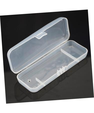 Minkissy 20-Pack Razor Storage Box - Travel-Friendly & Transparent Cases (14.7x5.7cm) | Safe & Convenient Razor Organization - Buy Online on GoSupps.com