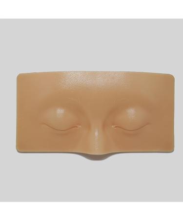 3D Makeup Practice Face Board Makeup Artist Board Reusable Silicone Full Face Practice Eyelash Eye Shadow for Beginners Girl's Gift - Buy Online on GoSupps.com