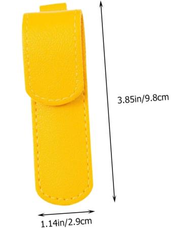 Ipetboom Stainless Steel Nose Hair Clip & Scissors Set | Portable Nasal Hair Trimmer & Facial Razors for Men & Women - Yellow 9.8x2.9cm - Buy Online on GoSupps.com