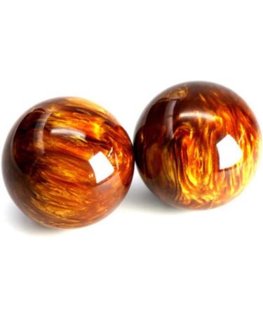 Healeeved Spiky Massage Balls - 4 Piece Wooden Roller & Hand Exercise Device for Muscle Relief & Trigger Point Therapy | International Shipping Available - Buy Online on GoSupps.com