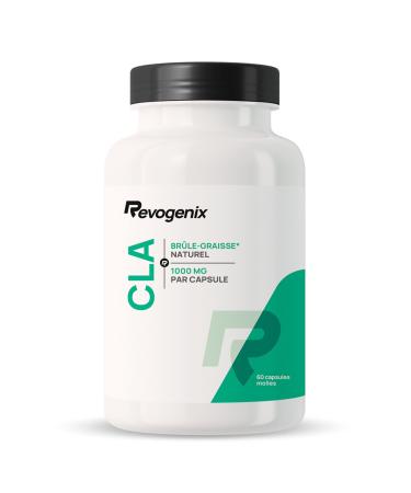 CLA 3000 mg | 80% d Acide Linol ique Conjugu par dose | Br leur de Graisse Action Cibl | 60 Capsules Vegan pour Hommes et Femmes | Alternative la L-Carnitine | Fabriqu en France | Revogenix