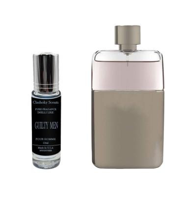 Fragrance Perfume Oils Guilty men Cologne Roll On Body Oil for Men (12ml) (Pack of 1) - Buy Online on GoSupps.com