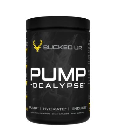 Pump-ocalypse Tropical | Nitric Oxide and L Arginine Supplement with Citrulline Malate GlycerPump | Ultimate N.O. Booster | Lean Muscle Support for Blood Flow Vascularity Hydration and Endurance