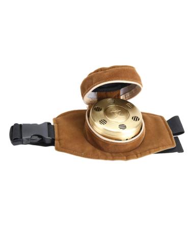 Milist Moxibustion Box with Moxibusion Belt Moxa Belt Moxa Stick Burner Box copper Moxa Box for Bake Pain Muscle Stature Surgun