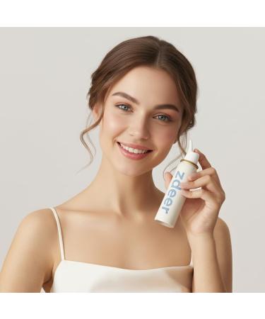 ZDEER Natural Saline Nasal Spray for Adults & Kids - Daily Gentle Moisturizing & Cleansing Mist, Drug-Free for Dryness Relief - 80ml - Buy Online on GoSupps.com