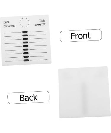 Beaupretty 1pc Eyelash Spacer Lash Extension Tools Ousehold Eyelash Grafting Plate for Salon Crystal Holder Grafting Pad Washers Eyelash Plate Accessories White Cosmetic Acrylic - Buy Online on GoSupps.com