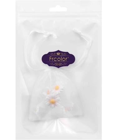 Frcolor Daisy Silicone Toe Separators - 8pcs White Gel Foot Toe Spacers - Buy Online on GoSupps.com