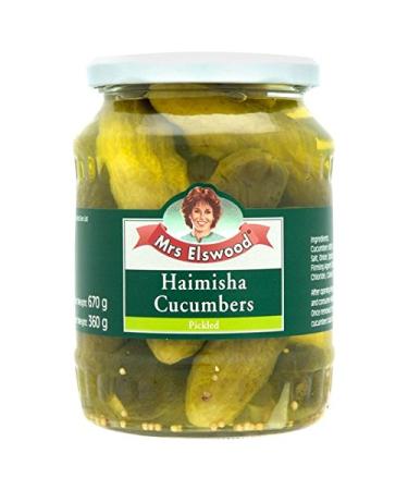 Mrs Elswood Mrs Elswood Haimisha Cucumbers Passover 670g