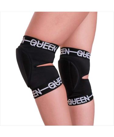Queen Wear Queen Sport Knee Pads - XS | Ideal Protection for Pole Dance, Ballet, and Modern Dance - Buy Online on GoSupps.com