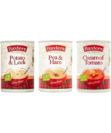 Baxters Favourites Soup Bundle - Contains 9 x Tins (400g) - Buy Online on GoSupps.com