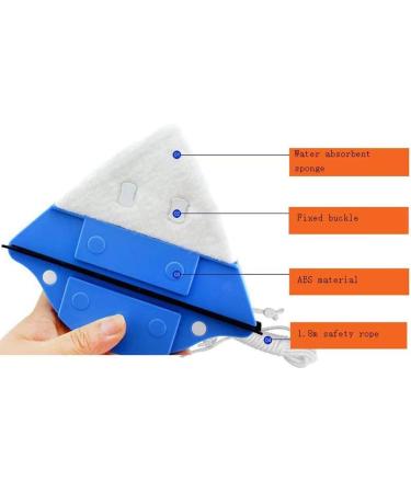 Hollow Double-Layer Glassware Glass Window Cleaner Cleaning Scraper - Buy Online on GoSupps.com