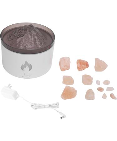 Essential Oil Diffuser & Humidifier with Timer | Salt Lamp Aroma Diffuser | Cool Mist for Home & Office | Auto Shut Off (US Plug - Buy Online on GoSupps.com