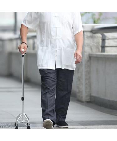 Cane for The Elderly with A Four-Legged Stick for Crutches Smooth Sailing Gold - Buy Online on GoSupps.com