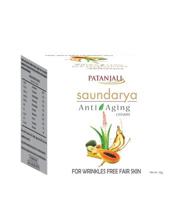 patanjali Saundarya Anti Aging Cream 15g / 0.03 lb