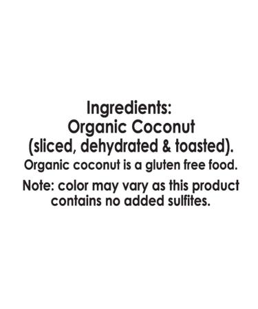 Edward & Sons Organic Unsweetened Toasted Coconut Flakes 7oz - 100% Natural Snack - Buy Online on GoSupps.com