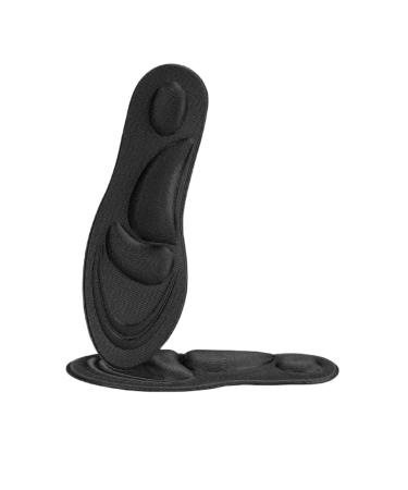 Women 4D Memory Foam Massage Insoles Comfortable Sponge Orthotic Insoles for Shoe Arch Support Pad 35-40 D