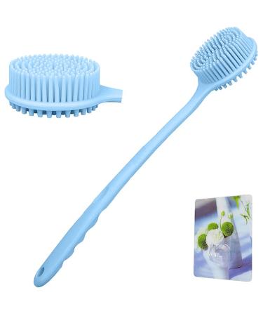 Bathing brush BKJJ back brush shower body brush soft silicone body brush shower brush with a long handle skin and body massage device for the shower brush for a long handle improvement in circulation