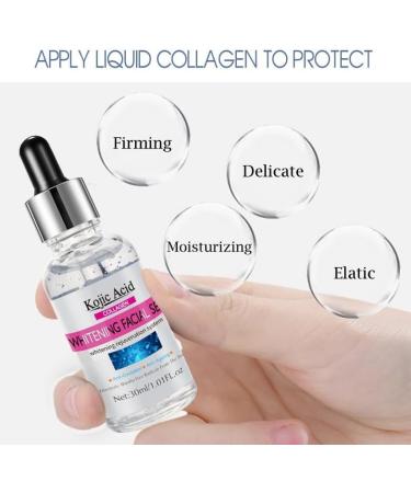 Kojic Acid Serum for Skin Clarifying Complexion Revitalization Fade Cream Anti Wrinkle Fine Lines Dark Spot Corrector Nourishing Firming Daily Skin Care Serum Plumping Anti-Aging Hydrating 1.05OZ - Buy Online on GoSupps.com