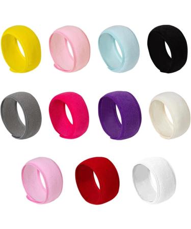 kawehiop Adjustable And Flexible Women Adjustable SPA Facial Headband Color Available Premium Cotton Headbands For Face Washing Rose Red - Buy Online on GoSupps.com