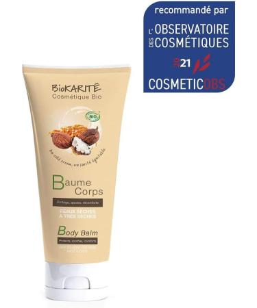 Yves Ponroy Organic Body Balm with Cold Nourishing Cream Biokarite 200 ml - Buy Online on GoSupps.com