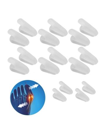 Toe Separators 8-Pack | Gel Spreader & Spacers for Hammer Toe Relief | Smooth Iron Big Toe Alignment Comfortable Correction - Buy Online on GoSupps.com