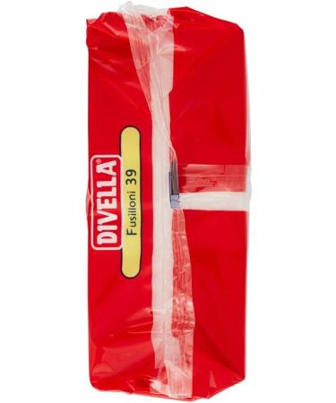  Italian Gourmet E.R. Divella Fusilloni No. 39 Pack of 12 durum wheat semolina pasta 500g + Italian Gourmet Polpa di Pomodoro 400g - Buy Online on GoSupps.com