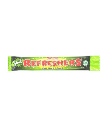 Refreshers Sour Apple Chew Bar - 10 Chew Bars Sweets
