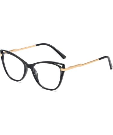 FLYRANGOOV Cat Eye Blue Light Blocking Glasses for Men & Women - UV Protection Anti-Eye Strain Gray Color - Buy Online on GoSupps.com