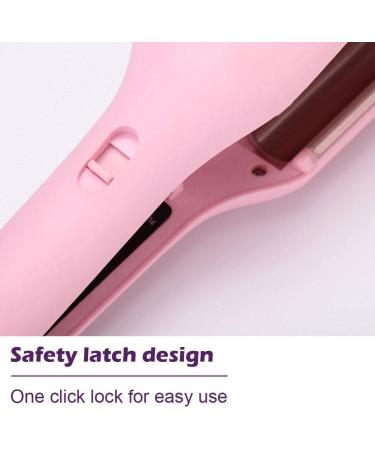 Rommantic French Egg Roll Curling Iron Egg Roll Hair Waving Iron Hair Curler Styling Tools Crimper Hair Iron Hair Waving Curling Wand US Purple - Buy Online on GoSupps.com