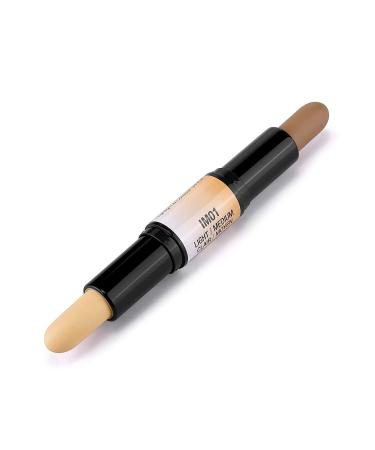 DELISOUL 4 Colors Highlight & Contour Stick Set - Dual-Ended Full Coverage Wonder Stick for Color Correction, Concealer, Contouring, and Highlighting - Body Shading Makeup Stick Set - Buy Online on GoSupps.com