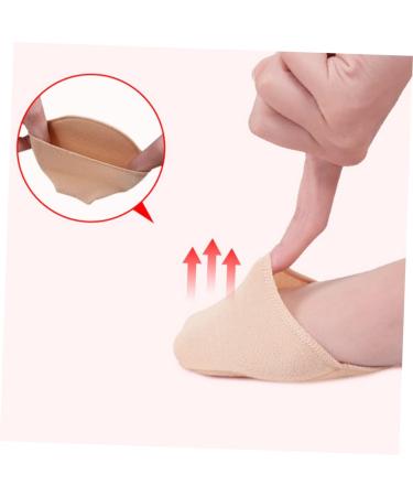 4 Pairs Forefoot Socks - Sweat-Absorbent & Breathable High Heel Pads | Cushioning Anti-Skid Toe Toppers - Buy Online on GoSupps.com