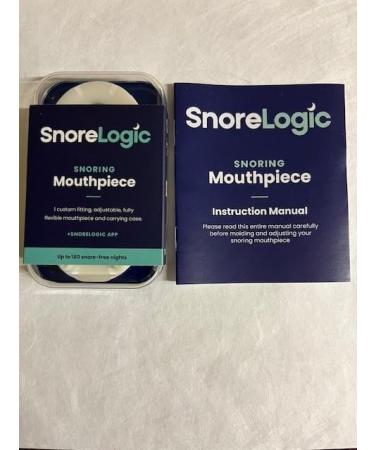 SnoreLogic Mouthpiece - Customizable Anti-Snoring Solution for Better Sleep & Sleep Apnea Relief - Buy Online on GoSupps.com