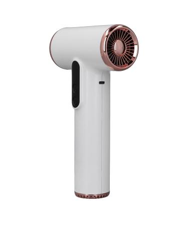Cordless Hair Dryer Powerful 200W Fast Drying Blow Dryer Lightweight Portable Design with Nozzle for Home Travel (US Plug)