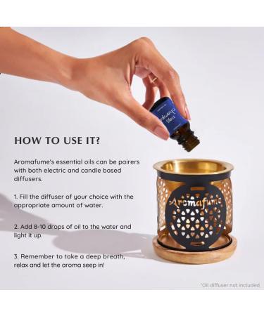 Nag Champa Essential Oil Diffuser Blend by Aromafume | 30ml/1 fl oz | Made with Sandalwood Jasmine Ylang Ylang & Champa Flower extracts | Meditative Spiritual Calming & Non-Toxic Nag Champa - Buy Online on GoSupps.com