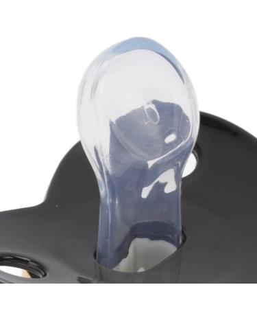 Bnineteteam Baby Schnuller - Silicone & PP Feeding Pacifier for 6-18 Months - Black Baby Products - International Shipping Available - Buy Online on GoSupps.com