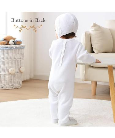 Baptism Outfits for Boys | White Linen Onesie | Christening Church Jumpsuit | 6-9 Months - Buy Online on GoSupps.com
