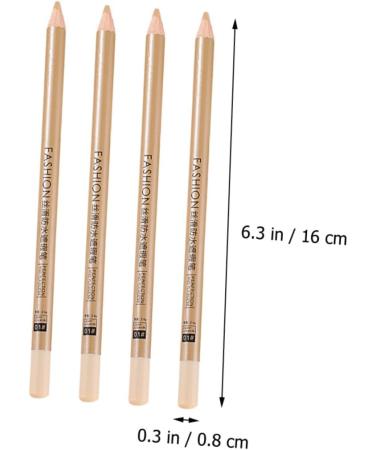 FOMIYES 4pcs Concealer Pen Make up Concealer for Face Concealer for Dark Circles Concealer for Marks 1 ml (Pack of 1) White - Buy Online on GoSupps.com