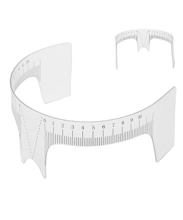 Microblading Ruler - Portable Eyebrow Measuring Tool for Precise Makeup | International Shipping - Buy Online on GoSupps.com