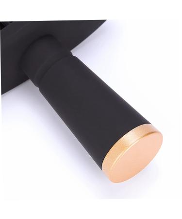 Minkissy Salon Neck Cleaning Tool & Facial Brush | Eber Salon Razor Brush | Premium Neckbrush & Mineral Powder Brush - 14x10x10cm Black - Buy Online on GoSupps.com