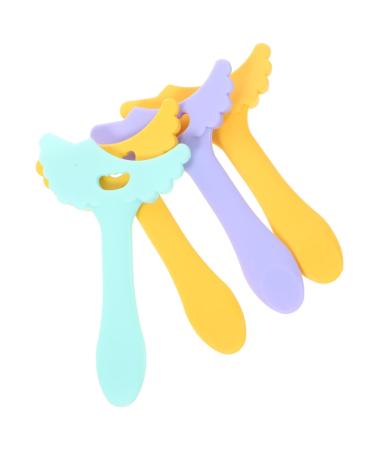 4 Pochoirs pour Eyeliner en Silicone Multifonctions Accessoires Maquillage R utilisables 4 Pi ces Outils pour Application Mascara et Fard Paupi res Couleur Couleur Al atoire