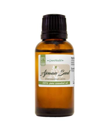 1 fl oz Ajowan Seed Essential Oil (100% Pure & Uncut) - GreenHealth