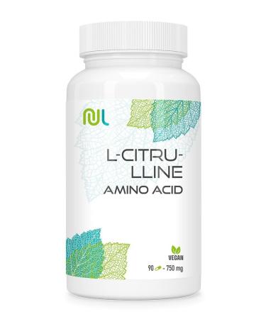 L-Citrulline 750 mg - 90 vegetable capsules - amino acid - muscle tone