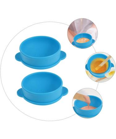 Exceart 2-Piece Wax Warmer | Reusable Silicone Wax Melting Container for Hair Removal | Reliable & Durable 13.2x11cm Bowl - Perfect for At-Home Waxing - Buy Online on GoSupps.com