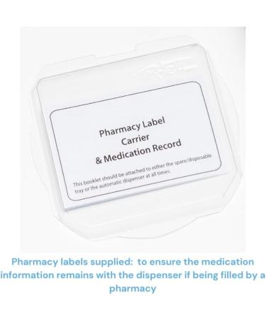 Pivotell Mk3/11 Automatic Pill Dispenser with Alarm - Trusted by NHS & Social Services for Dementia Medication Management - Buy Online on GoSupps.com